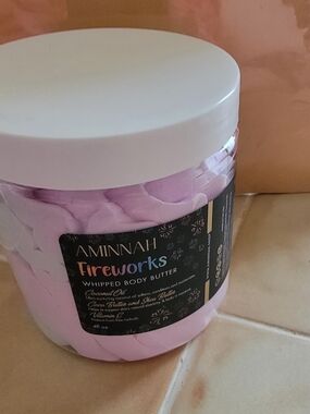 Aminnah Fireworks Whipped Body Butter.